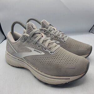 Brooks Ghost 14 Womens 7.5 Gray Athletic Running Shoes Sneakers 1203561B089